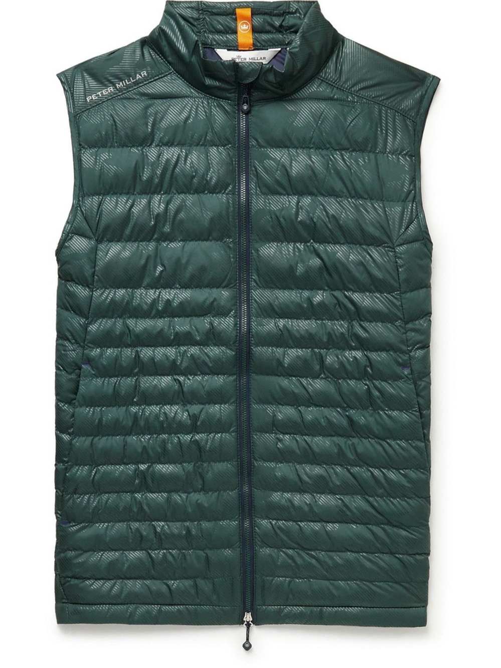 Peter Millar Men’s Dark Green Quilted Down Puffer, Sz XXL